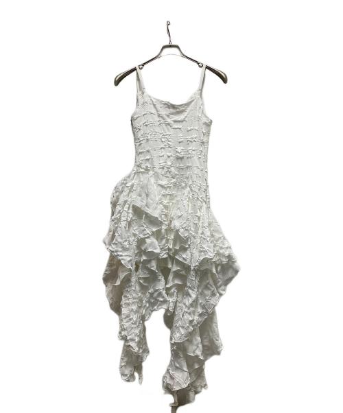 melt the lady（メルトザレディ）MELT THE LADY (メルトザレディ) fleur camisole dress ホワイト サイズ:Ｆの古着・服飾アイテム