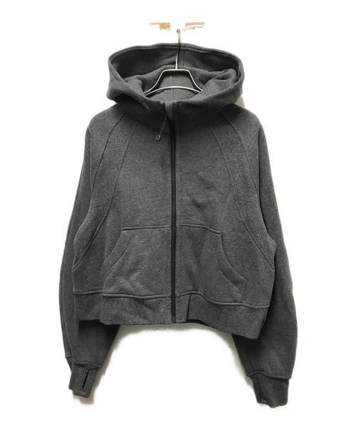 LULULEMON（ルルレモン）LULULEMON (ルルレモン) ジップパーカー グレー サイズ:XSの古着・服飾アイテム