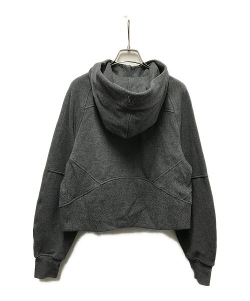 LULULEMON（ルルレモン）LULULEMON (ルルレモン) ジップパーカー グレー サイズ:XSの古着・服飾アイテム