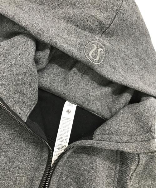 LULULEMON（ルルレモン）LULULEMON (ルルレモン) ジップパーカー グレー サイズ:XSの古着・服飾アイテム