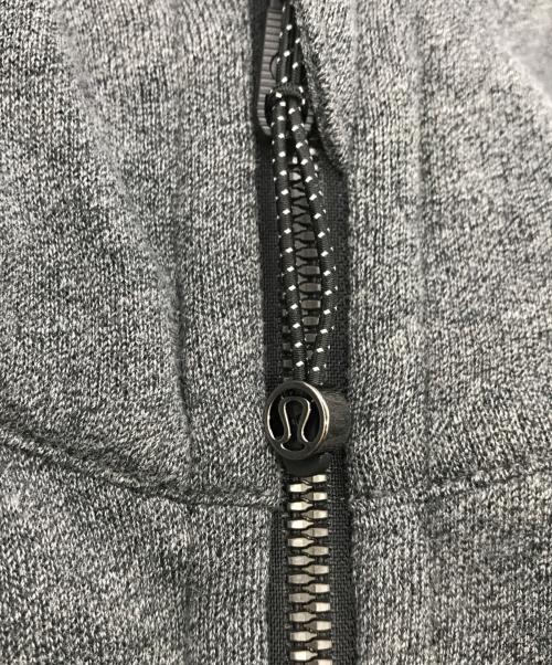 LULULEMON（ルルレモン）LULULEMON (ルルレモン) ジップパーカー グレー サイズ:XSの古着・服飾アイテム