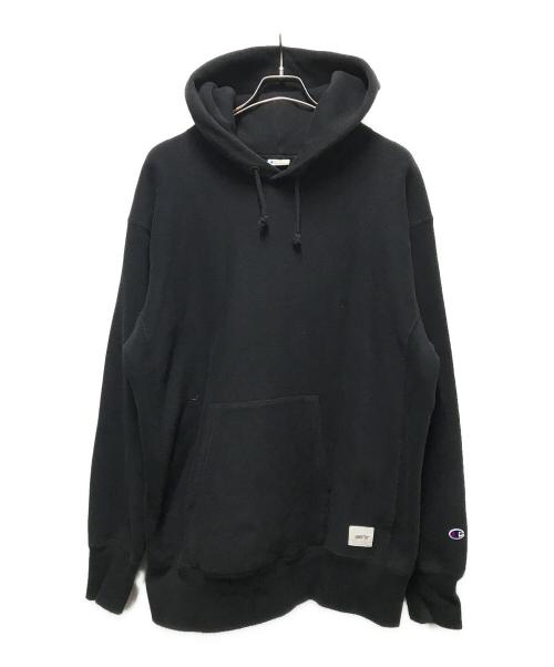 Champion（チャンピオン）Champion (チャンピオン) UNDEFEATED (アンディフィーテッド) リバースウィーブスウェット ブラック サイズ:XLの古着・服飾アイテム