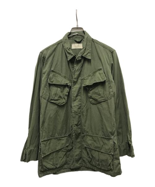 US ARMY（ユーエスアーミー）US ARMY (ユーエスアーミー) 60s Jungle Fatigue Jacket カーキ サイズ:LONG SMALLの古着・服飾アイテム