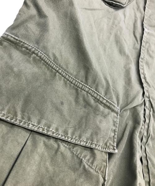 US ARMY（ユーエスアーミー）US ARMY (ユーエスアーミー) 60s Jungle Fatigue Jacket カーキ サイズ:LONG SMALLの古着・服飾アイテム