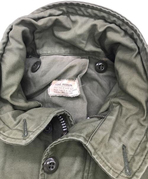 US ARMY（ユーエスアーミー）US ARMY (ユーエスアーミー) 60s 2nd M-65 フィールドジャケット カーキ サイズ:L-Mの古着・服飾アイテム