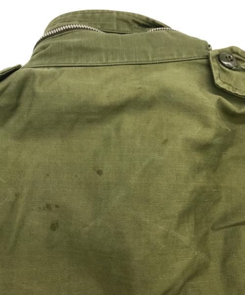 US ARMY（ユーエスアーミー）US ARMY (ユーエスアーミー) 60s 2nd M-65 フィールドジャケット カーキ サイズ:L-Mの古着・服飾アイテム