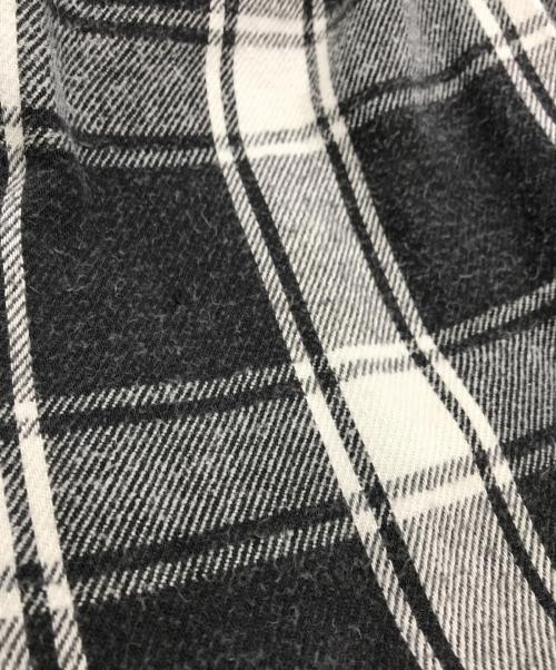 FIVE BROTHER（ファイブブラザー）FIVE BROTHER (ファイブブラザー) 90s ヘビーネルシャツ ブラック×ホワイト サイズ:15-M-15 1/2の古着・服飾アイテム