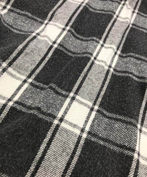 FIVE BROTHER（ファイブブラザー）FIVE BROTHER (ファイブブラザー) 90s ヘビーネルシャツ ブラック×ホワイト サイズ:15-M-15 1/2の古着・服飾アイテム