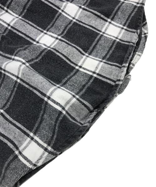 FIVE BROTHER（ファイブブラザー）FIVE BROTHER (ファイブブラザー) 90s ヘビーネルシャツ ブラック×ホワイト サイズ:15-M-15 1/2の古着・服飾アイテム