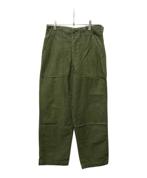 US ARMY（ユーエスアーミー）US ARMY (ユーエスアーミー) 60s OG-107 ベイカーパンツ カーキ サイズ:	SIZE 30の古着・服飾アイテム