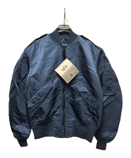 ALPHA（アルファ）ALPHA (アルファ) L2-Aフライトジャケット ネイビー サイズ:Mの古着・服飾アイテム