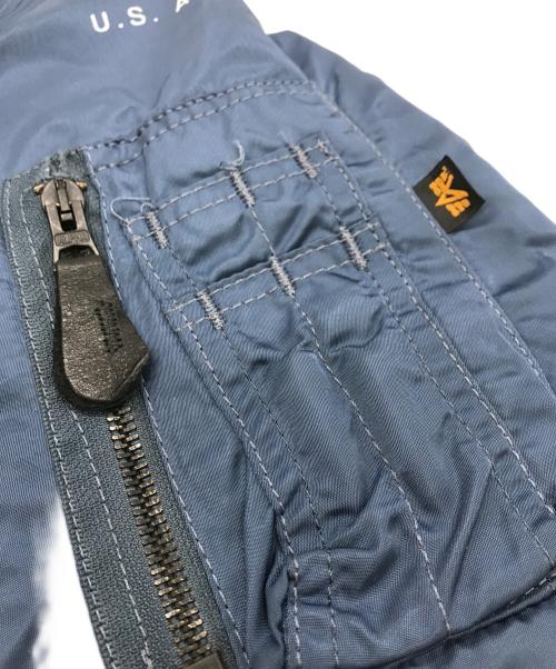 ALPHA（アルファ）ALPHA (アルファ) L2-Aフライトジャケット ネイビー サイズ:Mの古着・服飾アイテム