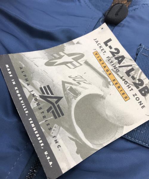 ALPHA（アルファ）ALPHA (アルファ) L2-Aフライトジャケット ネイビー サイズ:Mの古着・服飾アイテム
