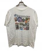 PEACOCKピーコック）の古着「90s 40 YEARS AGO tee」｜ホワイト