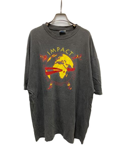 Hanes（ヘインズ）Hanes (ヘインズ) IMPACT ON YOUR WORLD MAKE AN ブラック サイズ:XLの古着・服飾アイテム
