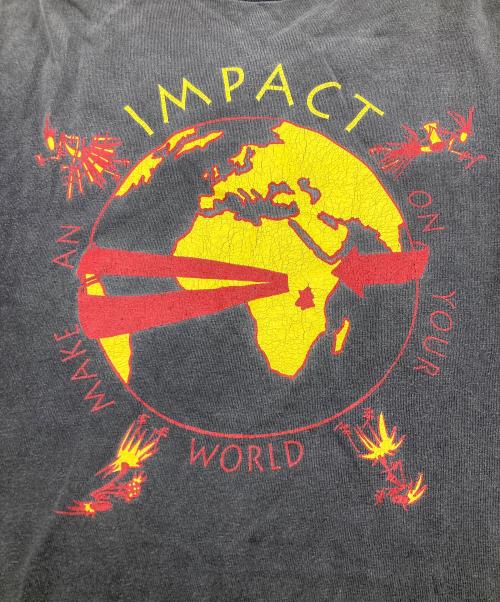 Hanes（ヘインズ）Hanes (ヘインズ) IMPACT ON YOUR WORLD MAKE AN ブラック サイズ:XLの古着・服飾アイテム