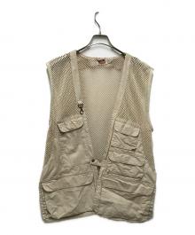 BANANA REPUBLIC（バナナリパブリック）の古着「80s サファリベスト」｜ベージュ