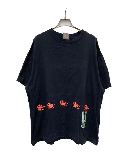 BAJA SURF COMPANY（バジャサーフカンパニー）BAJA SURF COMPANY (バジャサーフカンパニー) プリントTシャツ ブラック サイズ:XLの古着・服飾アイテム