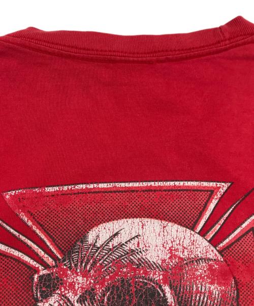 powell peralta（パウエルペラルタ）POWELL PERALTA (パウエルペラルタ) 90s  TONY HAWKプリントTシャツ レッド サイズ:Lの古着・服飾アイテム