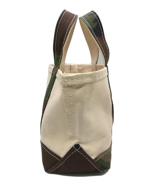 L.L.Bean（エルエルビーン）L.L.Bean (エルエルビーン) ミニトートバッグ グリーン×ベージュの古着・服飾アイテム