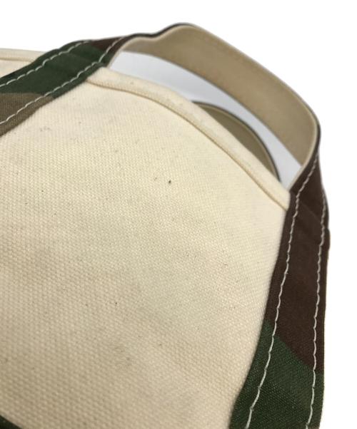 L.L.Bean（エルエルビーン）L.L.Bean (エルエルビーン) ミニトートバッグ グリーン×ベージュの古着・服飾アイテム