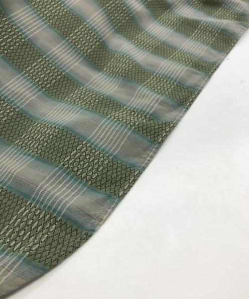 Patagonia（パタゴニア）Patagonia (パタゴニア) 00s ORGANIC COTTON ウエスタンジャガードシャツ グリーン サイズ:XXLの古着・服飾アイテム