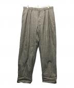 POLO RALPH LAURENポロ・ラルフローレン）の古着「チェックパンツ」｜グレー