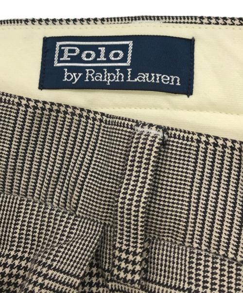 POLO RALPH LAUREN（ポロ・ラルフローレン）POLO RALPH LAUREN (ポロ・ラルフローレン) チェックパンツ グレー サイズ:38、32の古着・服飾アイテム