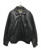 wilsons leatherウィルソンズレザー）の古着「レザージャケット」｜ブラック