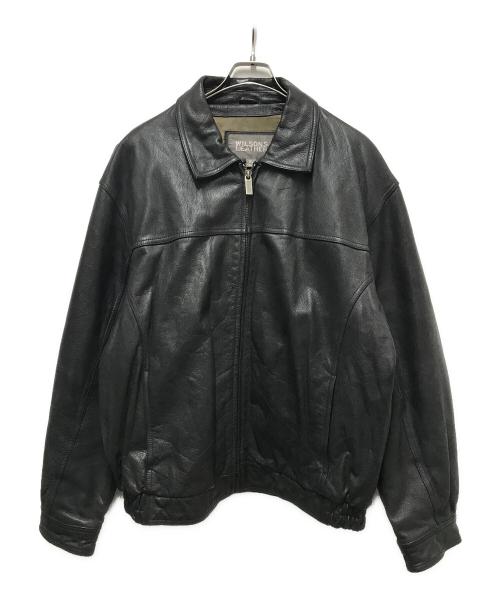 wilsons leather（ウィルソンズレザー）wilsons leather (ウィルソンズレザー) レザージャケット ブラック サイズ:	SIZE XLの古着・服飾アイテム