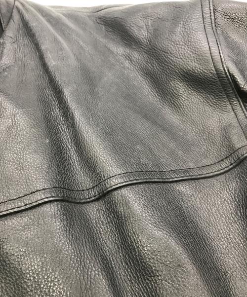 wilsons leather（ウィルソンズレザー）wilsons leather (ウィルソンズレザー) レザージャケット ブラック サイズ:	SIZE XLの古着・服飾アイテム