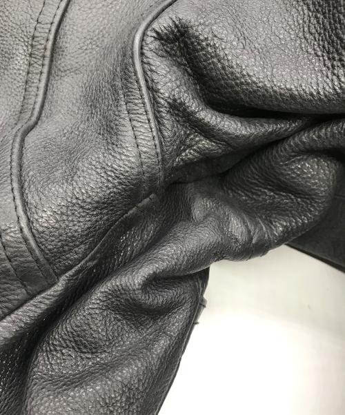 wilsons leather（ウィルソンズレザー）wilsons leather (ウィルソンズレザー) レザージャケット ブラック サイズ:	SIZE XLの古着・服飾アイテム