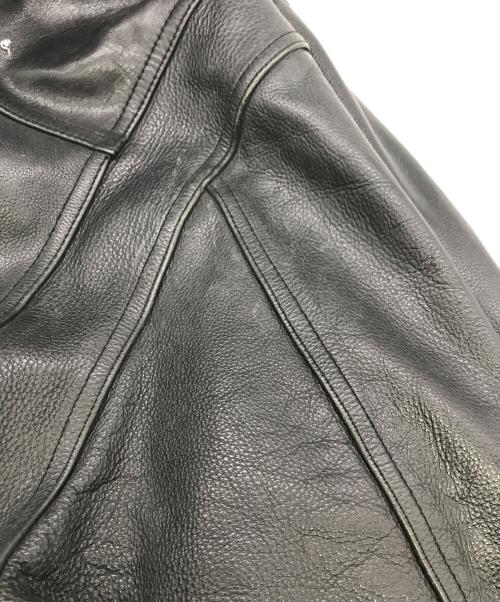 wilsons leather（ウィルソンズレザー）wilsons leather (ウィルソンズレザー) レザージャケット ブラック サイズ:	SIZE XLの古着・服飾アイテム