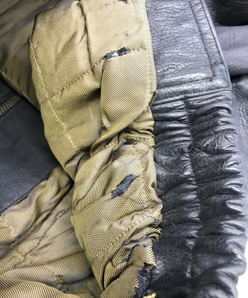 wilsons leather（ウィルソンズレザー）wilsons leather (ウィルソンズレザー) レザージャケット ブラック サイズ:	SIZE XLの古着・服飾アイテム