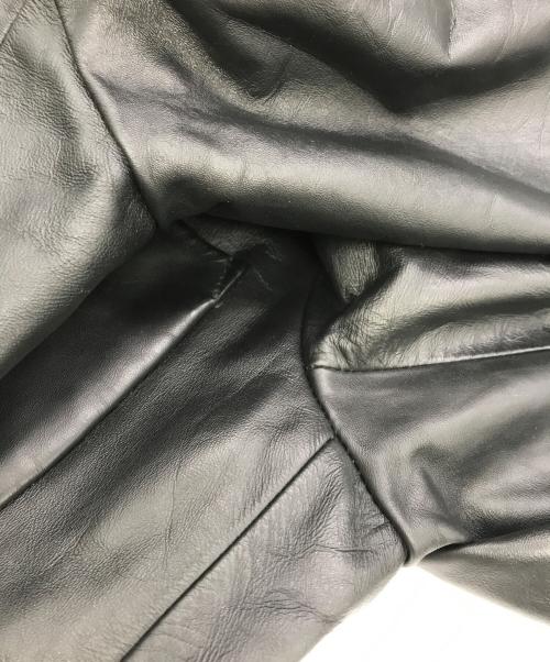 GAP（ギャップ）GAP (ギャップ) 90s 3Bレザーテーラードジャケット ブラック サイズ:Sの古着・服飾アイテム