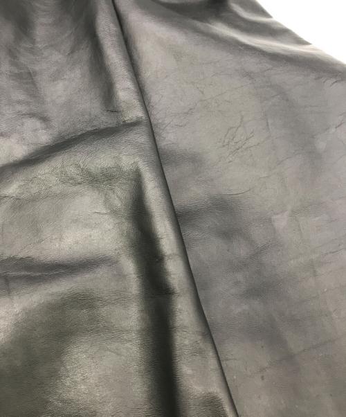 GAP（ギャップ）GAP (ギャップ) 90s 3Bレザーテーラードジャケット ブラック サイズ:Sの古着・服飾アイテム