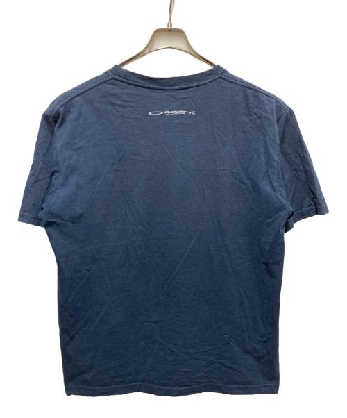 OAKLEY（オークリー）OAKLEY (オークリー) 90s サークルロゴTEE ネイビー サイズ:不明の古着・服飾アイテム