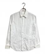 BOURRIENNE PARIS Xブリエンヌ・パリ・ディス）の古着「フラントフライシャツ/ Fly Front Shirt」｜ホワイト