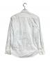 BOURRIENNE PARIS X (ブリエンヌ・パリ・ディス) フラントフライシャツ/ Fly Front Shirt  ホワイト サイズ:XS：13000円