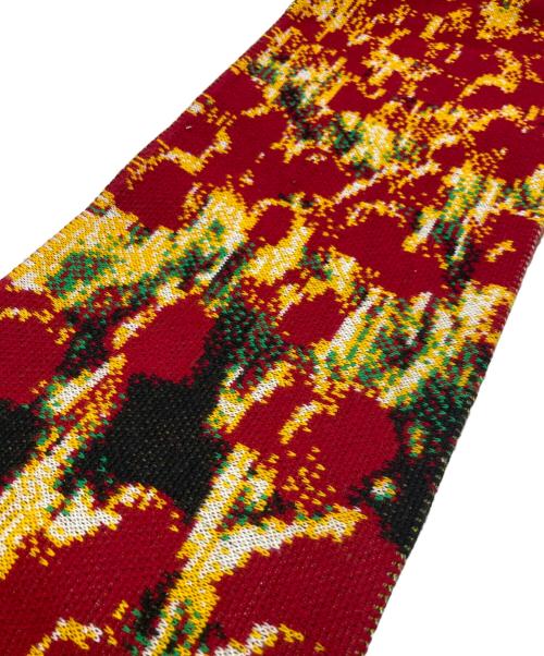 JOHN LAWRENCE SULLIVAN（ジョン ローレンス サリバン）JOHN LAWRENCE SULLIVAN (ジョン ローレンス サリバン) JACQUARD SCARF マルチカラー サイズ:Free(実寸参照）の古着・服飾アイテム