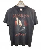 TENNESSEE RIVERテネシー リバー）の古着「00s MARILYN MANSON バンドTシャツ」｜ブラック