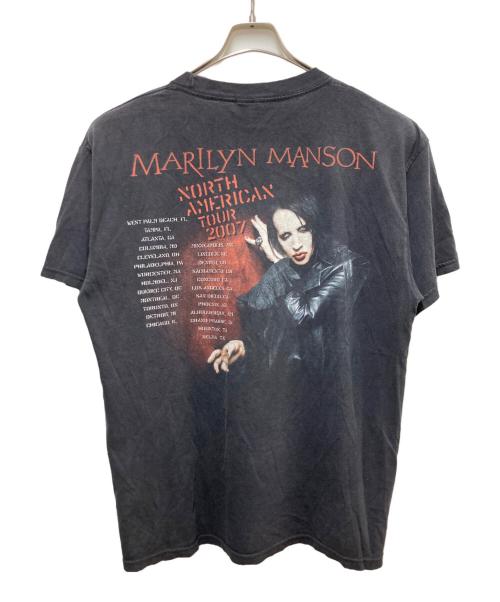 TENNESSEE RIVER（テネシー リバー）TENNESSEE RIVER (テネシー リバー) 00s MARILYN MANSON バンドTシャツ ブラック サイズ:Lの古着・服飾アイテム