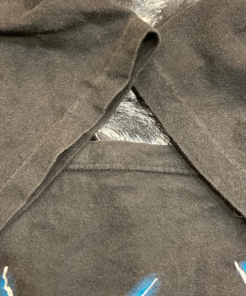 USED（ユーズド）USED (ユーズド) ウルフライトニングTシャツ ブラック サイズ:-の古着・服飾アイテム