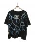 USED (ユーズド) ウルフライトニングTシャツ ブラック サイズ:-：10000円
