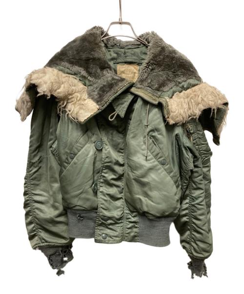 US ARMY（ユーエスアーミー）US ARMY (ユーエスアーミー) 70sN-2Bジャケット カーキ サイズ:Mの古着・服飾アイテム
