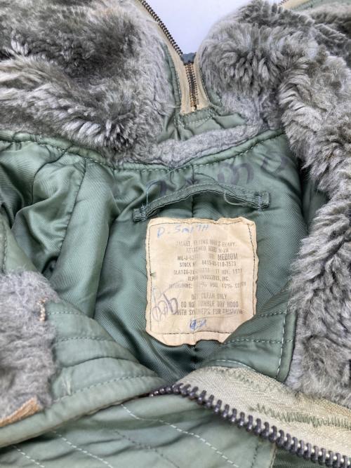 US ARMY（ユーエスアーミー）US ARMY (ユーエスアーミー) 70sN-2Bジャケット カーキ サイズ:Mの古着・服飾アイテム