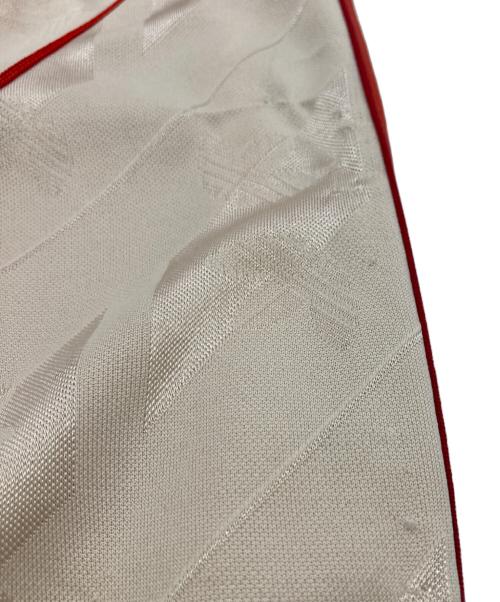 adidas（アディダス）adidas (アディダス) ロングスリーブジャージ LFSTLR ジャージ レッド×ベージュ サイズ:3XLの古着・服飾アイテム