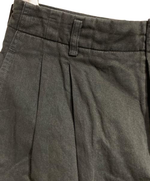COMME des GARCONS HOMME（コムデギャルソン オム）COMME des GARCONS HOMME (コムデギャルソン オム) ２タックチノクロスパンツ/2-Tuck Chino Pants ブラック サイズ:不明の古着・服飾アイテム