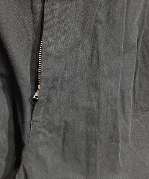 COMME des GARCONS HOMME（コムデギャルソン オム）COMME des GARCONS HOMME (コムデギャルソン オム) ２タックチノクロスパンツ/2-Tuck Chino Pants ブラック サイズ:不明の古着・服飾アイテム