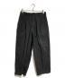 COMME des GARCONS HOMME（コムデギャルソン オム）の古着「２タックチノクロスパンツ/2-Tuck Chino Pants」｜ブラック